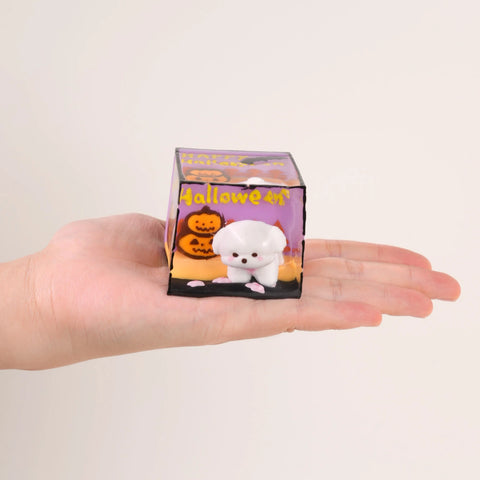 Pawtoto ミニベビーピーナッツイエロースクイーズおもちゃ 手作り食品グレードシリコン クリーミーな感触 柔らかく素早く反発