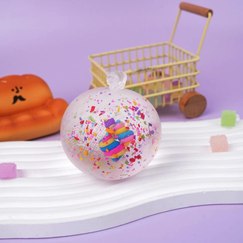 Pawtoto ミニベビーピーナッツイエロースクイーズおもちゃ 手作り食品グレードシリコン クリーミーな感触 柔らかく素早く反発