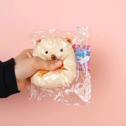 Pawtoto かわいい動物スクイーズおもちゃ 手作り 食品グレードシリコン クリーミー粘土 中程度の柔らかさ 中程度の反発力