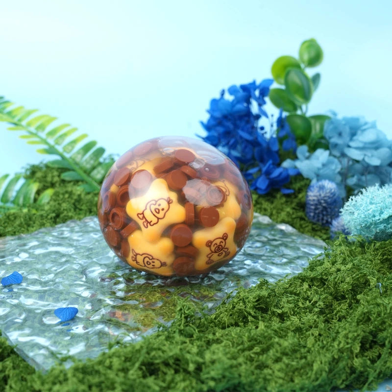 Pawtoto ハンドメイド センサリースクイーズボール – ストレス解消フィジェットトイ、柔らかく伸縮性のあるスクイーズボールコレクション