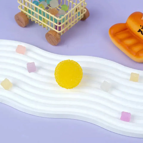 Pawtoto クリスタル モチボール スクイーズ おもちゃ ハンドメイド TPR ソフト