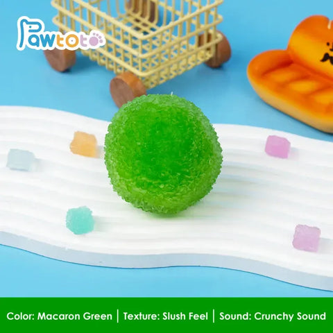 Pawtoto クリスタル モチボール スクイーズ おもちゃ ハンドメイド TPR ソフト