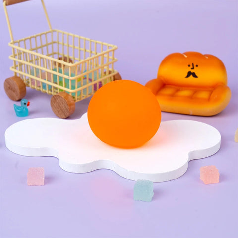 Pawtoto ハンドメイド センサリースクイーズボール – ストレス解消フィジェットトイ、柔らかく伸縮性のあるスクイーズボールコレクション