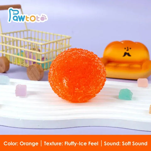 Pawtoto クリスタル モチボール スクイーズ おもちゃ ハンドメイド TPR ソフト