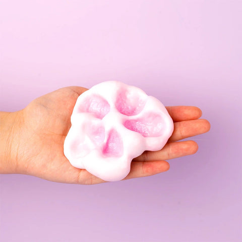 Pawtoto ハンドメイド センサリースクイーズボール – ストレス解消フィジェットトイ、柔らかく伸縮性のあるスクイーズボールコレクション