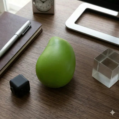 Pawtoto ハンドメイド センサリースクイーズボール – ストレス解消フィジェットトイ、柔らかく伸縮性のあるスクイーズボールコレクション