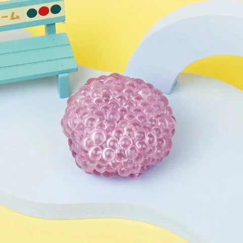 Pawtoto ハンドメイド センサリースクイーズボール – ストレス解消フィジェットトイ、柔らかく伸縮性のあるスクイーズボールコレクション