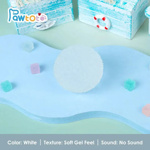 Pawtoto クリスタル モチボール スクイーズ おもちゃ ハンドメイド TPR ソフト